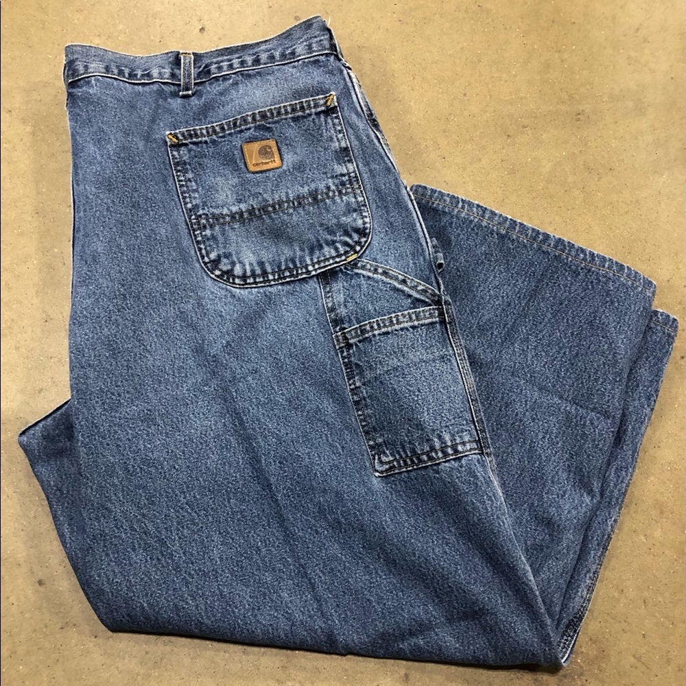 Carhartt  denim cargo men’s pants 42X30